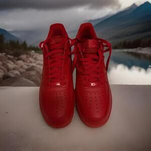 Nike Air Force 1 Low "Triple Red" Mens Size 13 US